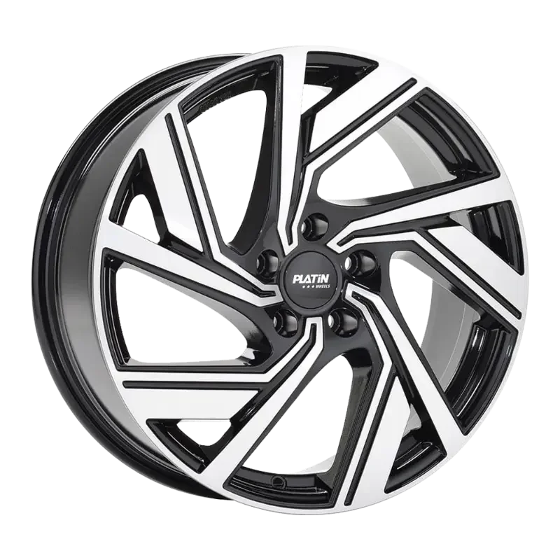 PLATIN Wheels P 114 Black Polished 8,00x19 5x108,00 ET43,00