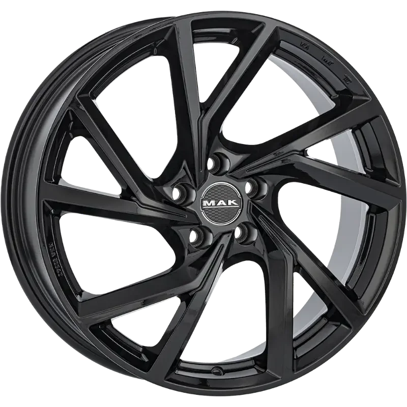MAK Kassel Gloss Black 7,50x18 5x100,00 ET49,00