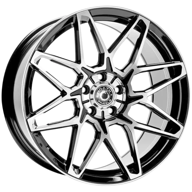 WRATH WHEELS WF-6 Black Polished 9,50x19 5x112,00 ET42,00