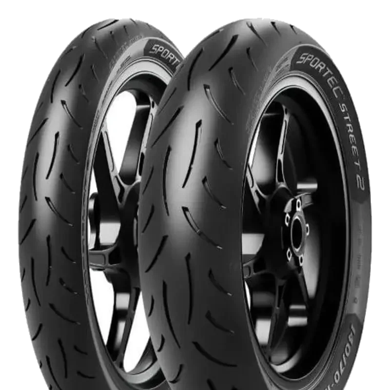 Metzeler Sportec Street 2 80/80-14 43 S Vorne/Hinten TL M/C RF
