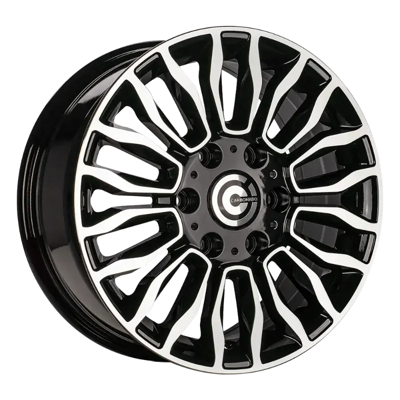 Carbonado Might Black Polished 7,00x16 6x130,00 ET50,00