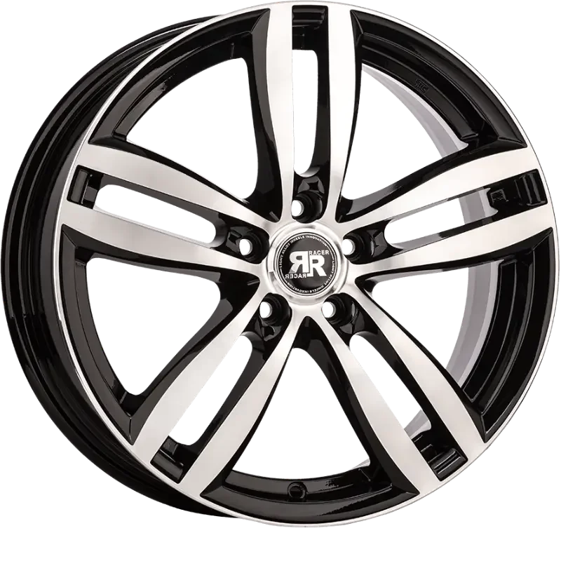 Racer TARGET Black Polished 7,50x18 5x108,00 ET55,00