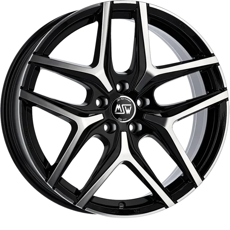 MSW 40 Black Polished 8,00x19 5x130,00 ET40,00