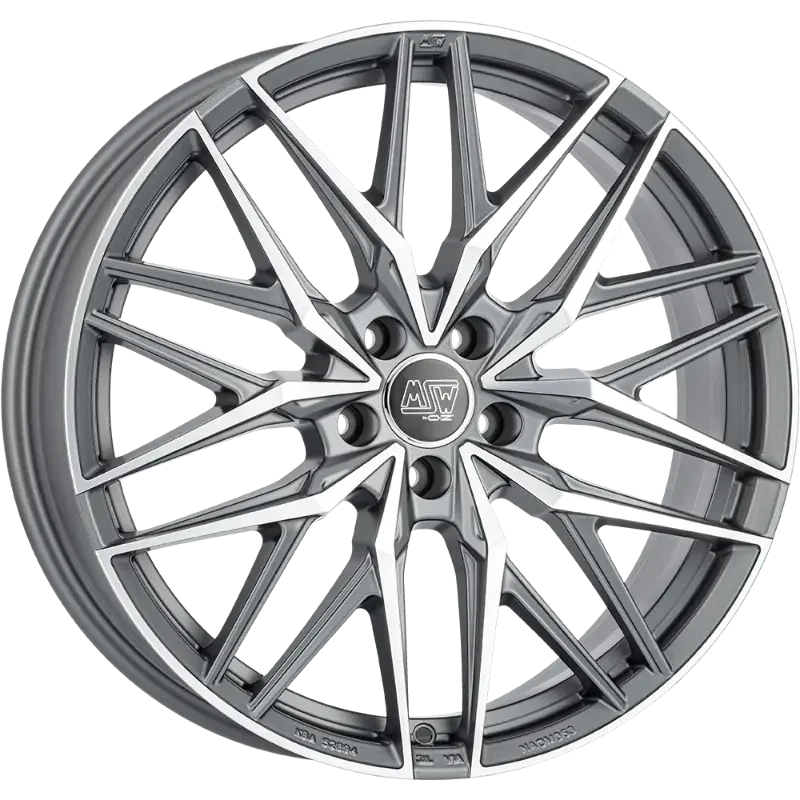 MSW 50 Grey Polished 8,00x18 5x112,00 ET28,00