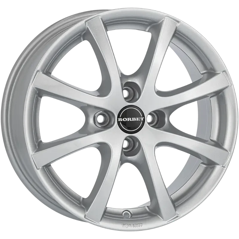 Borbet LV4 silver 5,50x14 4x100,00 ET35,00