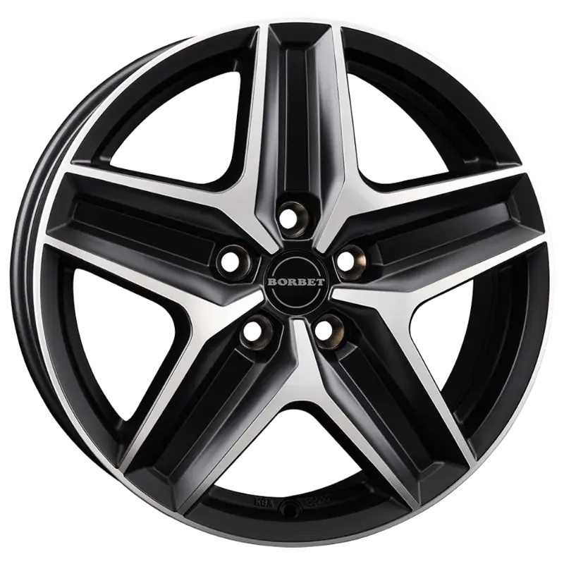 Borbet CWZ black polished matt 7,50x18 5x120,00 ET43,00