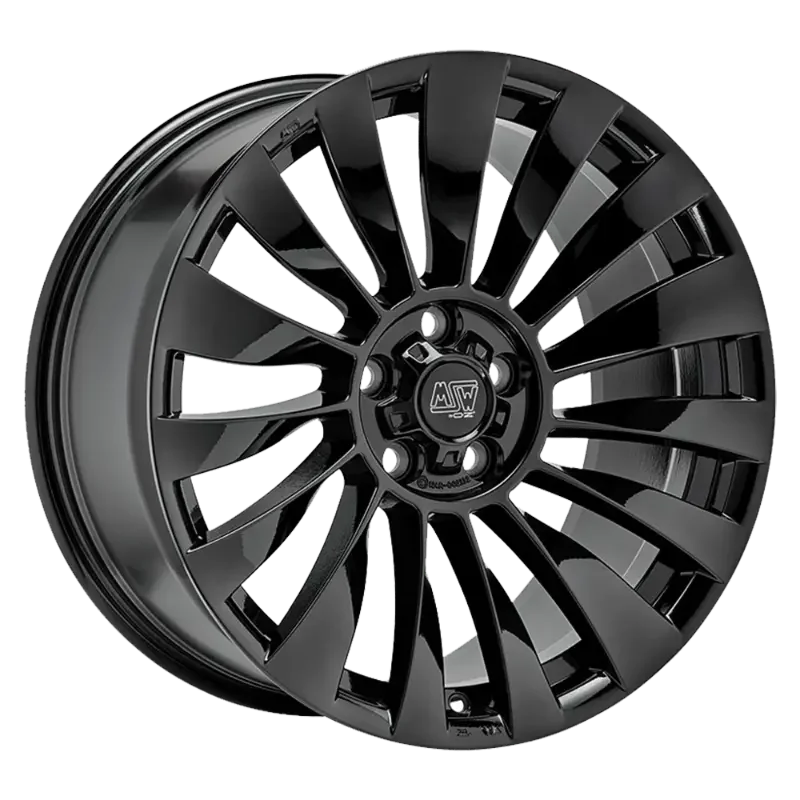 MSW 37T Gloss Black 9,50x19 5x114,30 ET45,00
