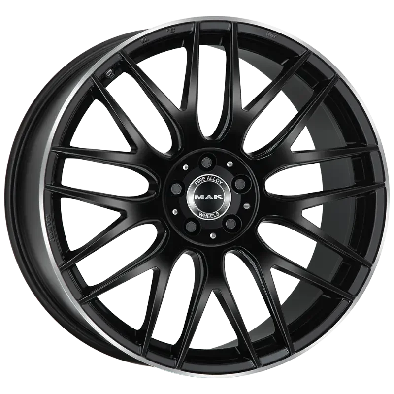 MAK Arrow-D Black Mirror Lip 9,50x20 5x112,00 ET57,00