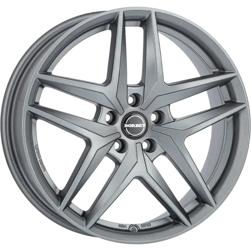 Borbet Z grey matt 7,50x18 5x112,00 ET49,00