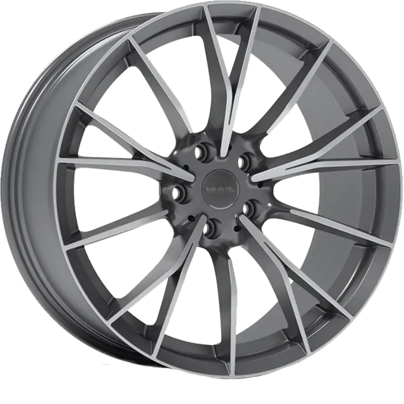 MAK Fabrik Gun Metallic Mirror 8,50x19 5x112,00 ET25,00