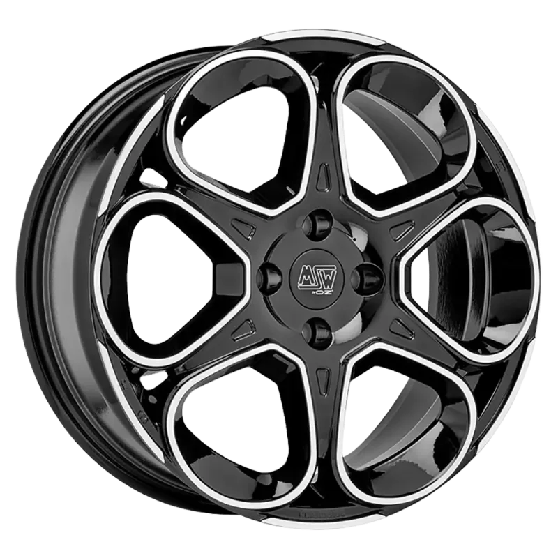 MSW 83 Black Polished 7,00x17 4x108,00 ET38,00