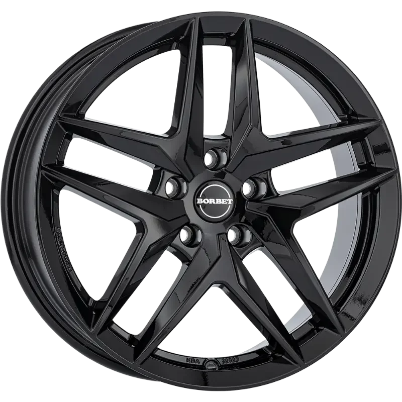 Borbet Z black glossy 8,50x20 5x112,00 ET43,00