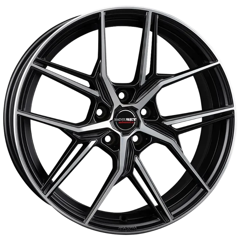 Borbet QX black polished matt 8,00x19 5x112,00 ET40,00