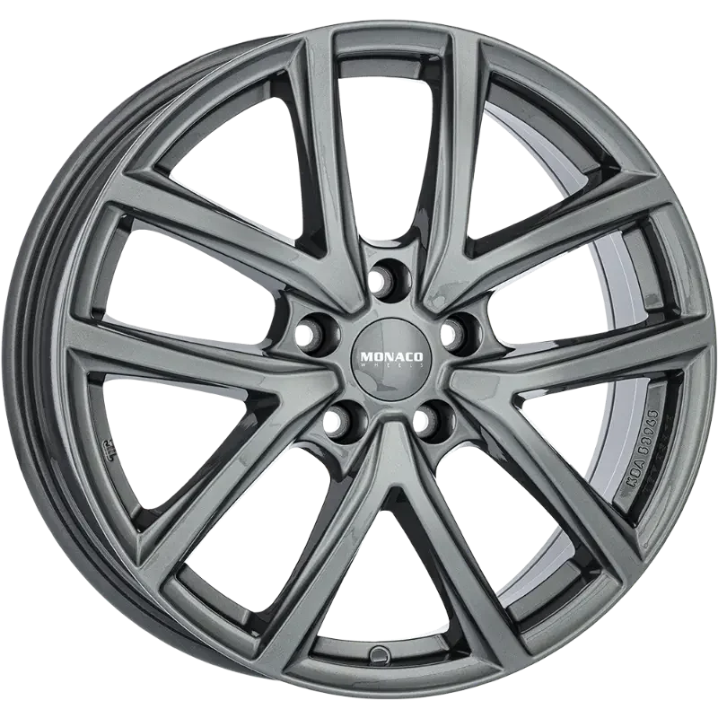 MONACO WHEELS CL2 Dark Anthracite 6,50x16 4x108,00 ET25,00