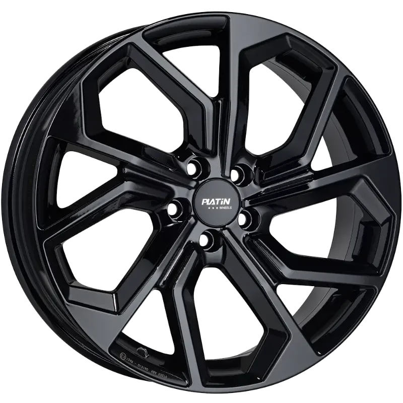 PLATIN Wheels P 97 Black Gloss 7,50x18 5x112,00 ET40,00