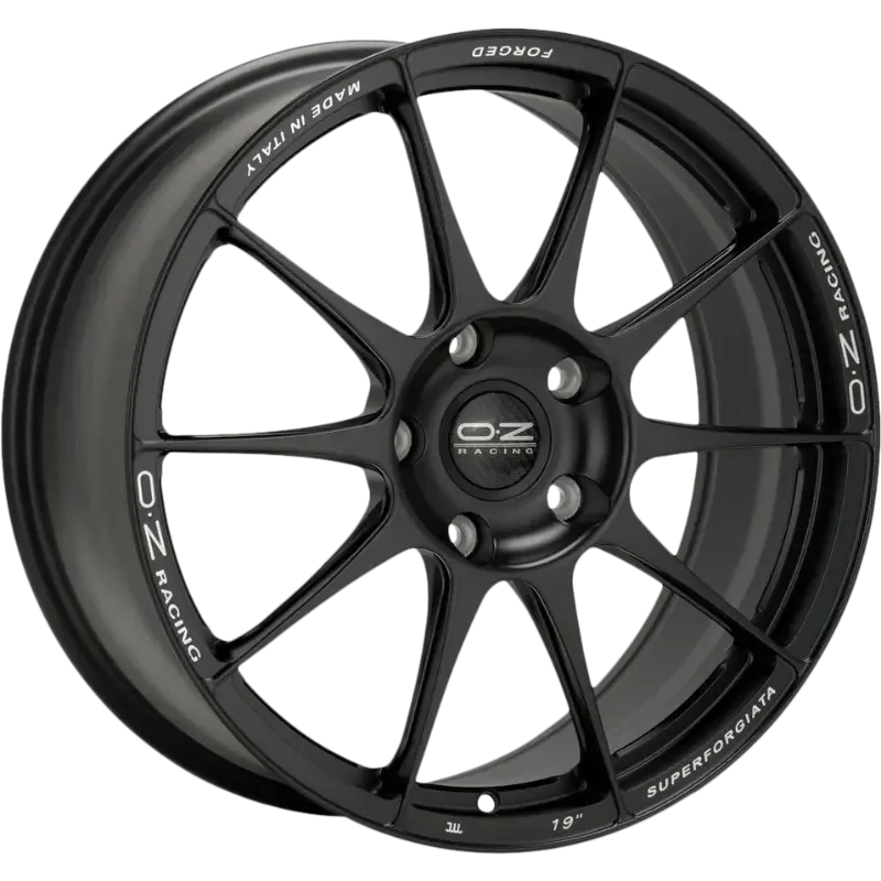 OZ SUPERFORGIATA - MATT BLACK 10,00x19 5x120,65 ET32,00