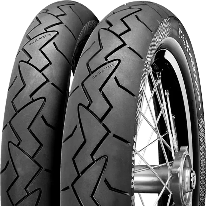 Continental ContiClassicAttack 120/90 R18 65 V Hinten TL M/C