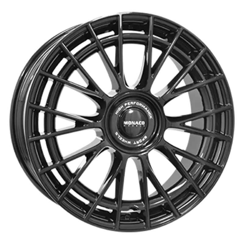 MONACO WHEELS Grand Prix 12 Gloss Black 8,50x19 5x112,00 ET42,00