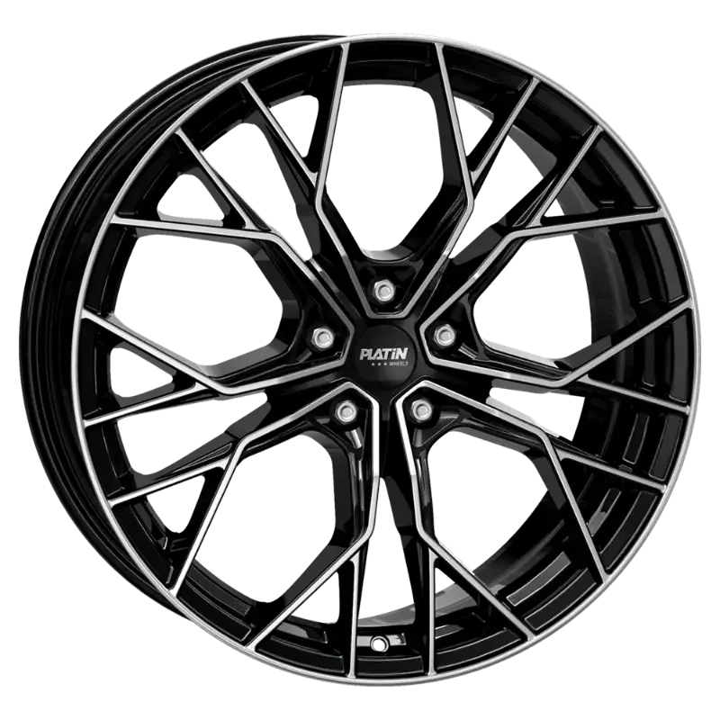 PLATIN Wheels P 118 Black Polished 8,00x18 5x112,00 ET30,00