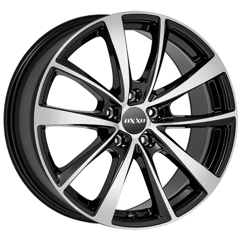 OXXO Vidorra Black Polished 7,00x17 4x100,00 ET38,00