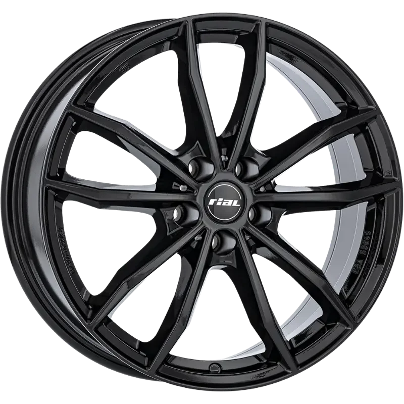 RIAL X12 Black Gloss 7,00x17 5x112,00 ET47,00