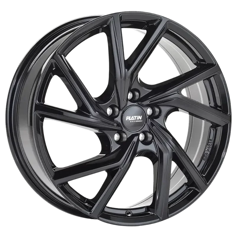 PLATIN Wheels P 107 Black Gloss 7,50x19 5x114,30 ET45,00