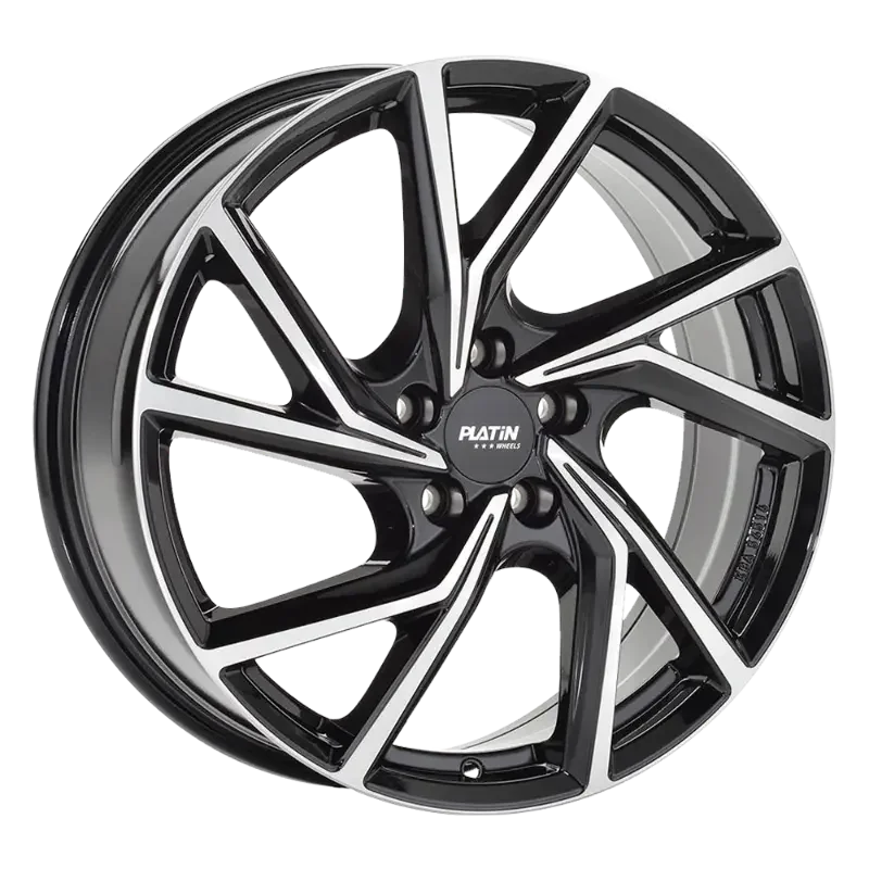 PLATIN Wheels P 107 Black Polished 7,50x19 5x112,00 ET49,00
