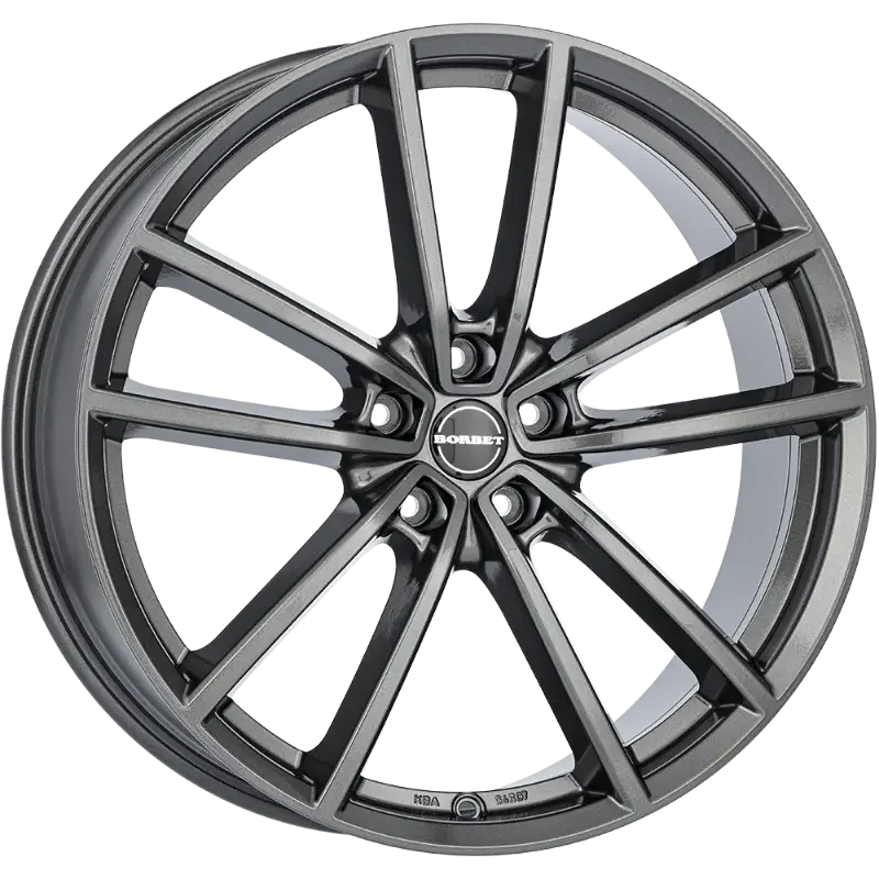 Borbet W anthracite glossy 8,00x18 5x112,00 ET44,00