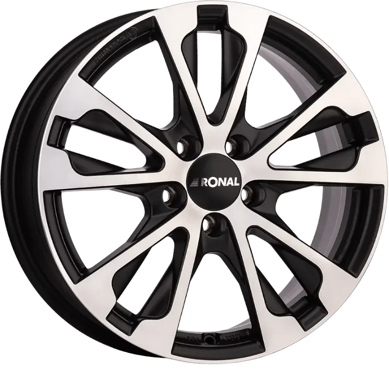 Ronal R61 Jetblack Matt Diamond 7,50x17 5x112,00 ET52,00