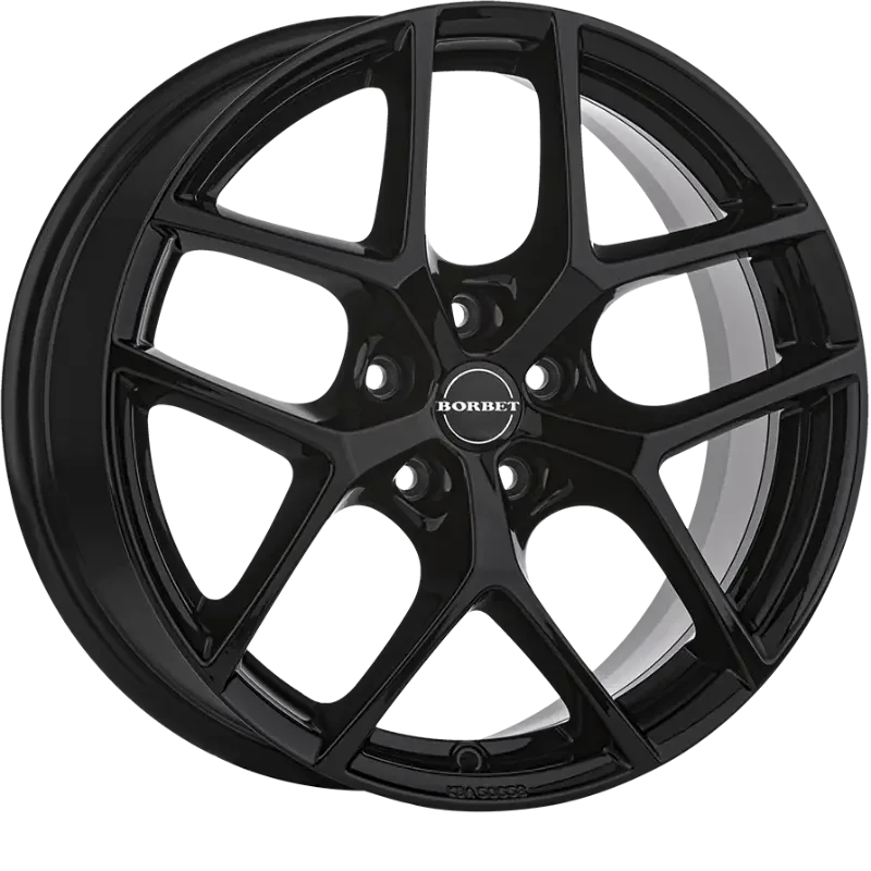 Borbet Y black glossy 8,50x20 5x112,00 ET45,00