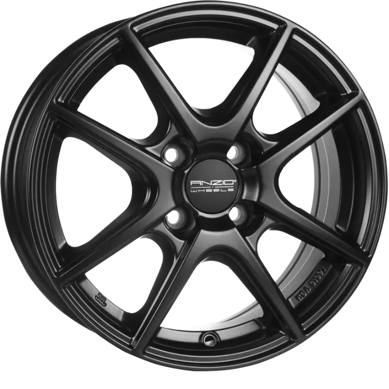 ANZIO Split Matt Black 6,00x15 4x100,00 ET38,00