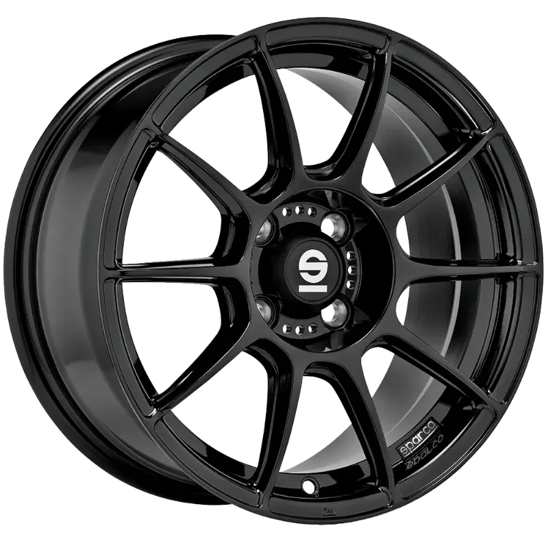 Sparco FF1 Gloss Black 7,00x17 4x100,00 ET44,00