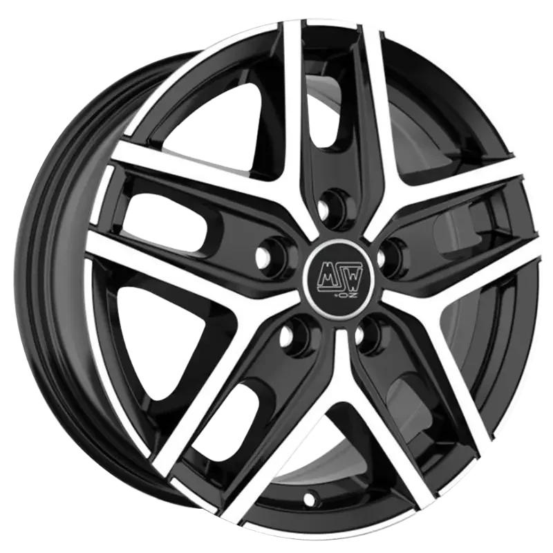 MSW 40 VAN Black Polished 6,50x16 5x160,00 ET55,00