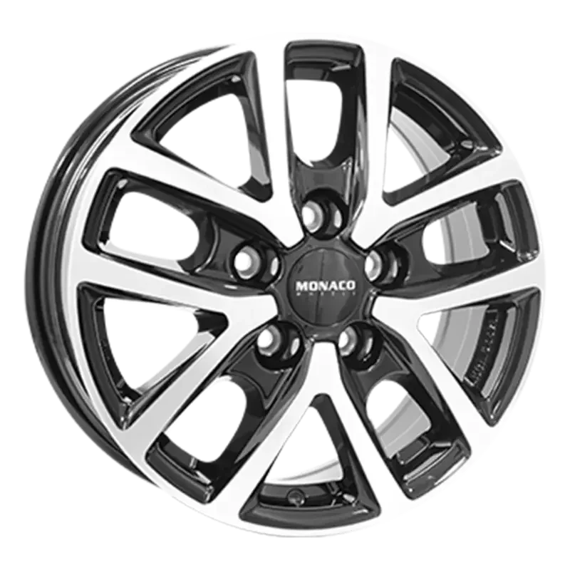 MONACO WHEELS CL2T Black Polished 6,50x16 5x130,00 ET66,00
