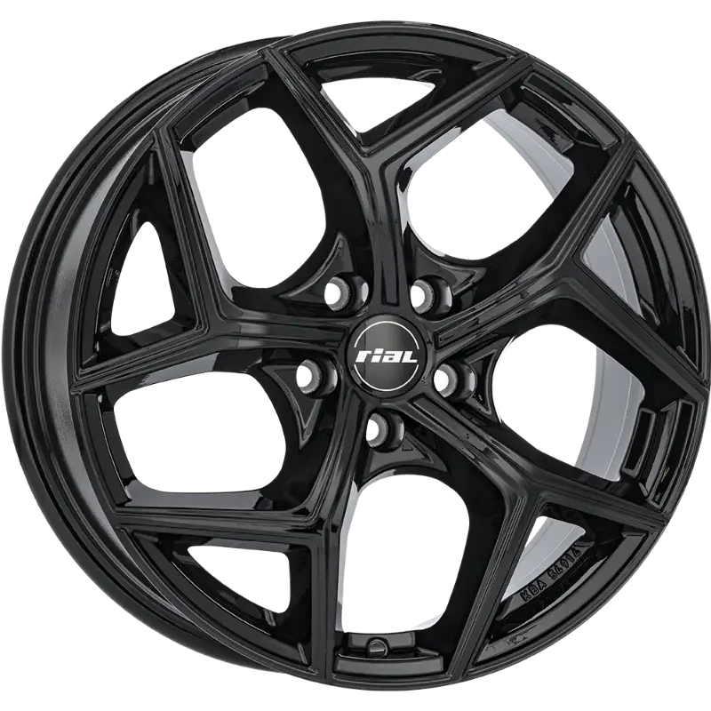 RIAL Salento Black Gloss 8,00x19 5x112,00 ET40,00