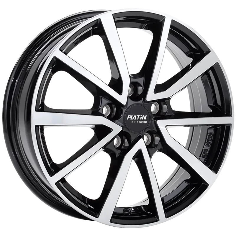 PLATIN Wheels P 95 Black Polished 6,00x16 5x100,00 ET35,00