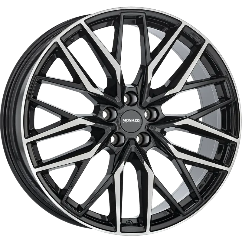 MONACO WHEELS GPX Black Polished 8,00x18 5x112,00 ET30,00