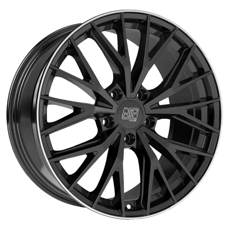 MSW 44 Gloss Black Diamond Lip 8,50x20 5x108,00 ET45,00