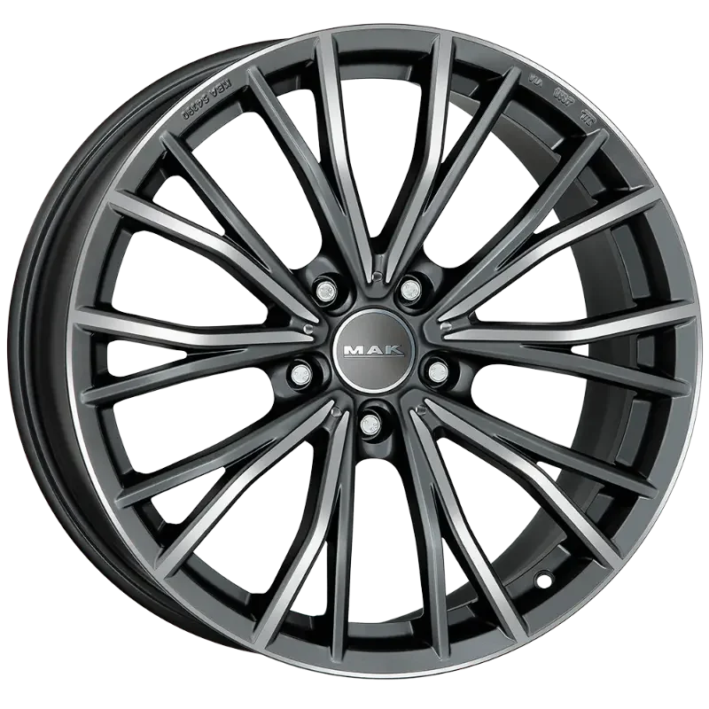 MAK Mark-D Gun Metallic Mirror 9,50x19 5x120,00 ET46,00