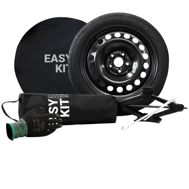 Notrad mit Montageset 17" 5x114,30 125/80R17
